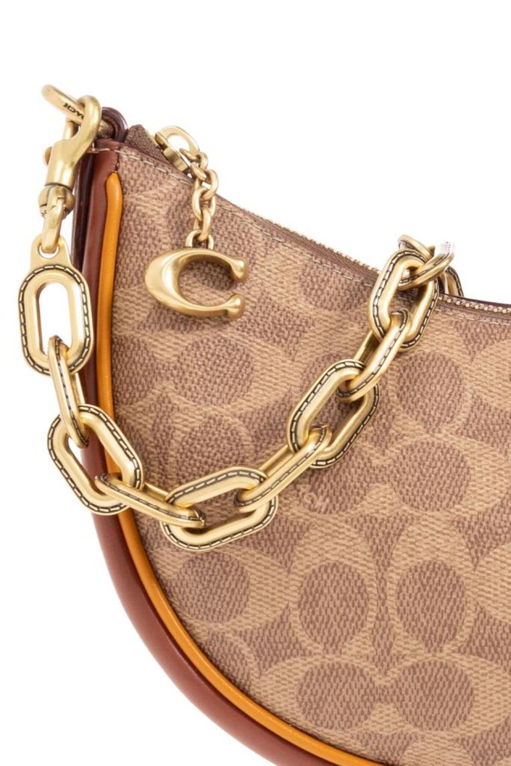 Coach Mira Chain-Link Shoulder Bag