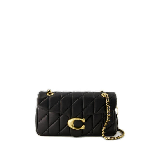 Coach Tabby 26 Logo Plaque Quilted Crossbody Bag