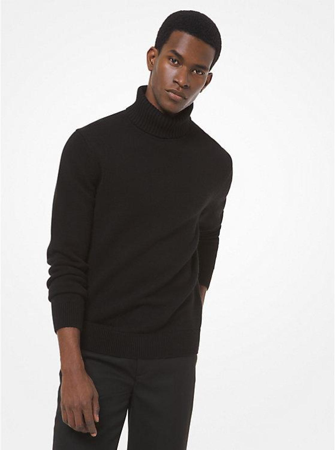 Wool Turtleneck Sweater