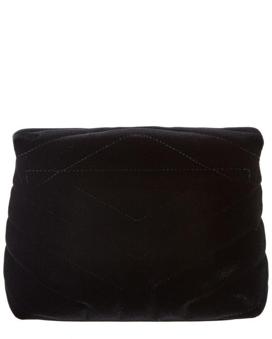 Saint Laurent LouLou Toy Matelasse Y Velvet Shoulder Bag