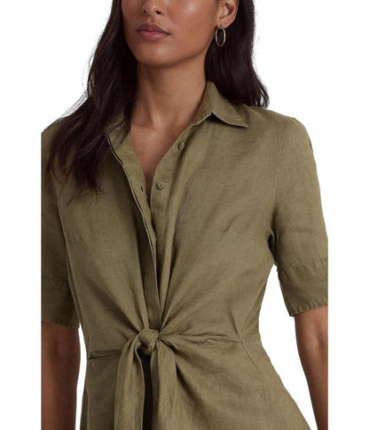 Linen Shirtdress