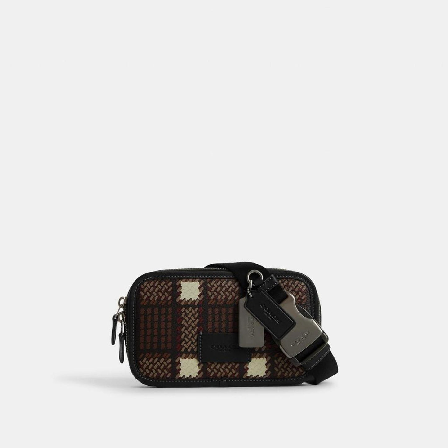 Coach Outlet Wyatt Belt Bag With Plaid Print