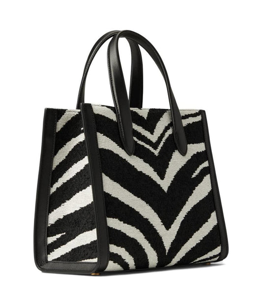 Manhattan Zebra Chevron Small Tote