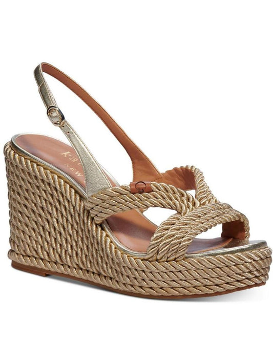 Tahiti Womens Slingbacks Leather Espadrilles