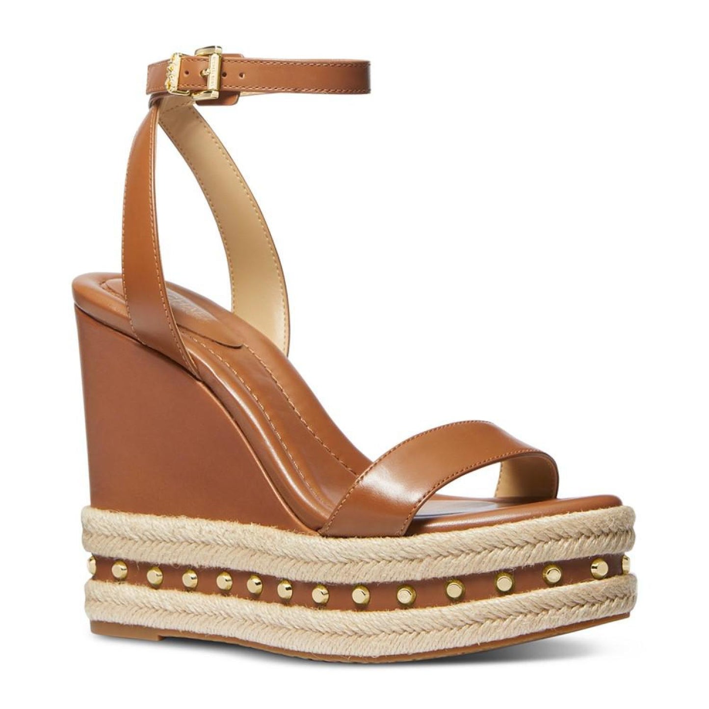 MMK Leighton Ankle-Strap Espadrille Platform Wedge Sandals