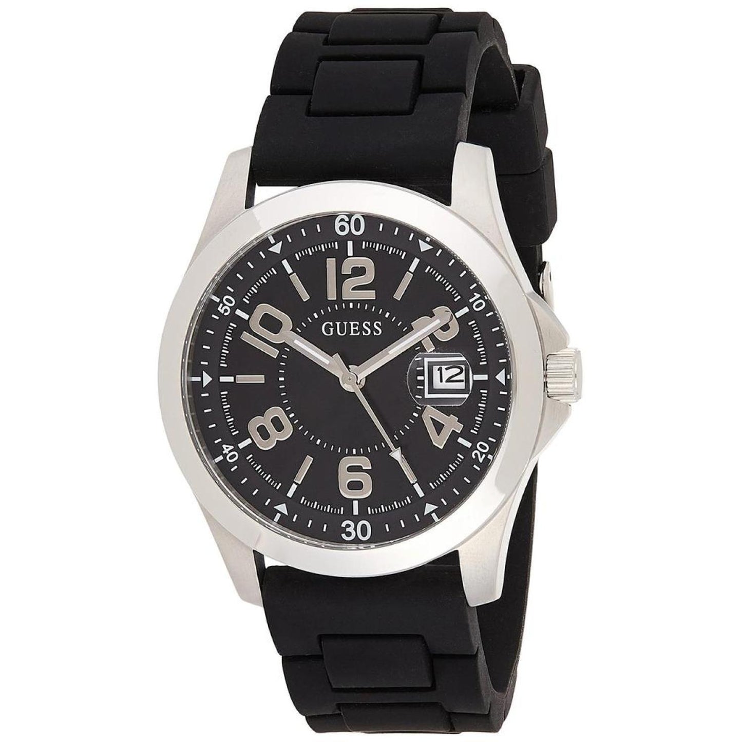 Guess Men's Classic Black Dial Watch