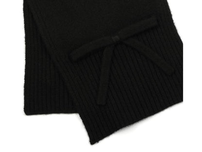 Bow Knit Scarf