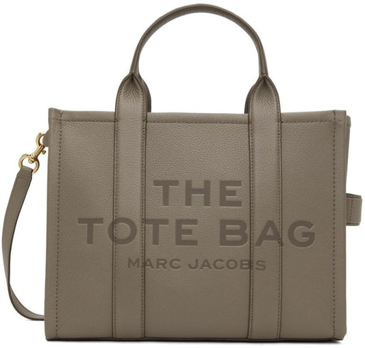 Taupe 'The Leather Small Tote Bag' Tote