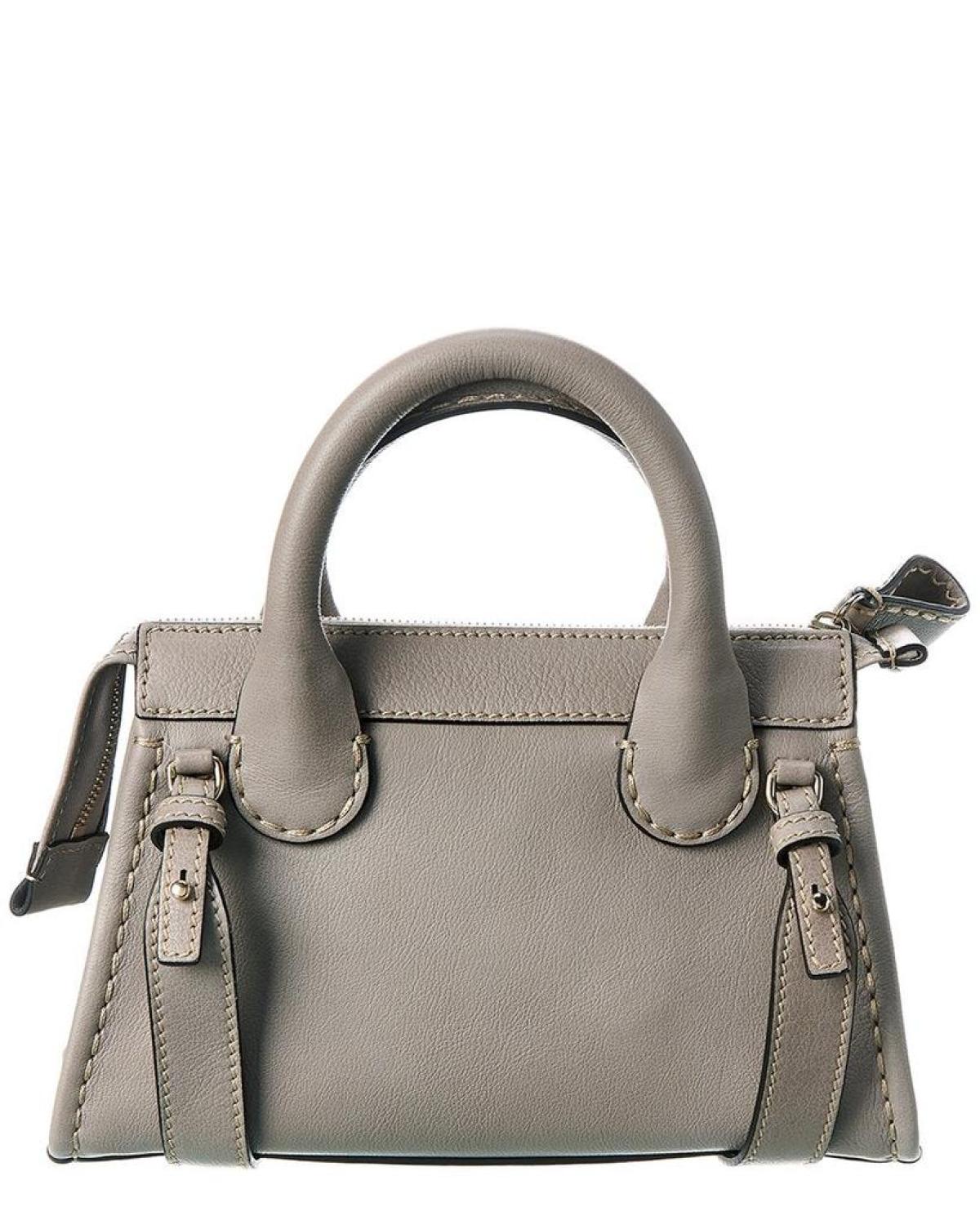 Chloe Edith Mini Leather Satchel