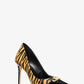 Parker Tiger Print Calf Hair and Leather Pump