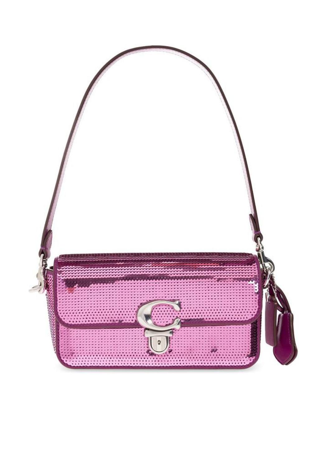 Coach Studio Baguette Sequinned Shoulder Bag