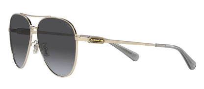 Coach 0HC7140 90058G Aviator Sunglasses