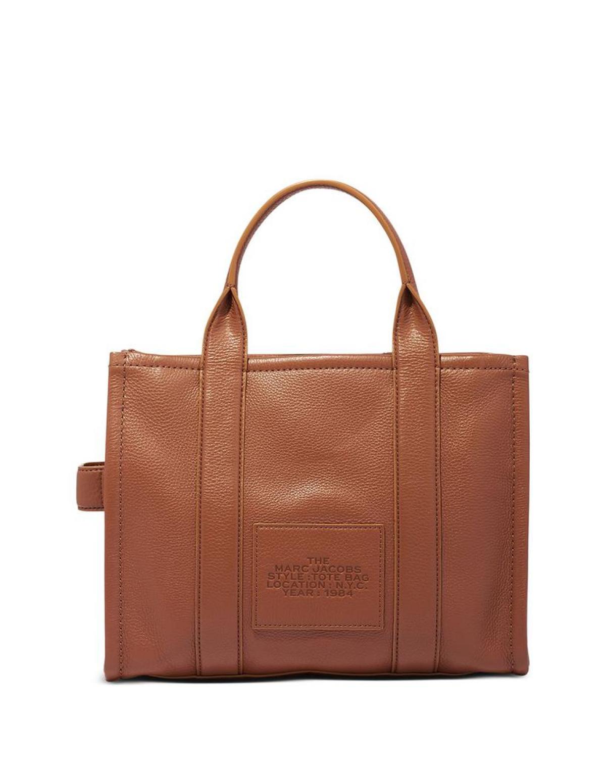 The Leather Medium Tote Bag