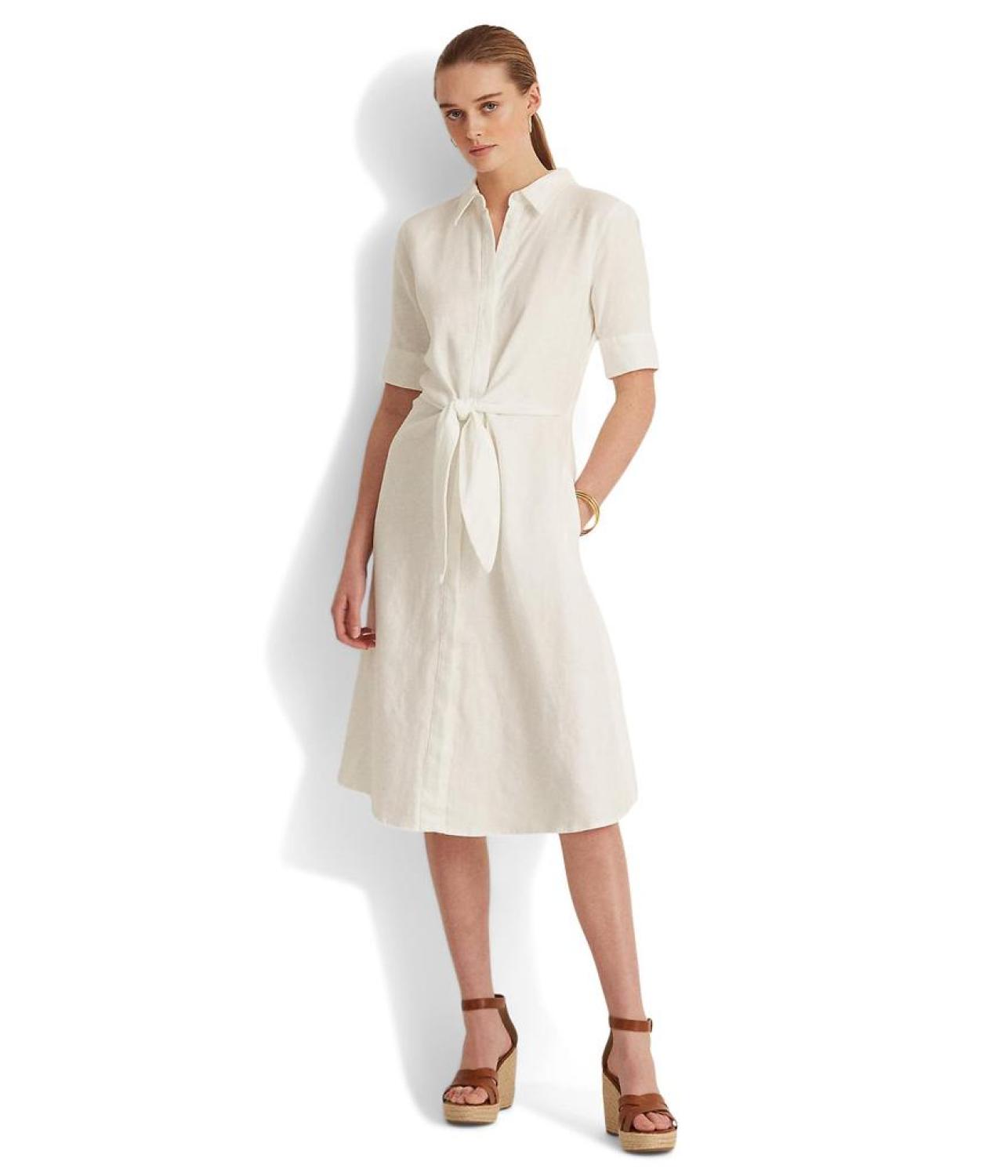 Linen Shirtdress