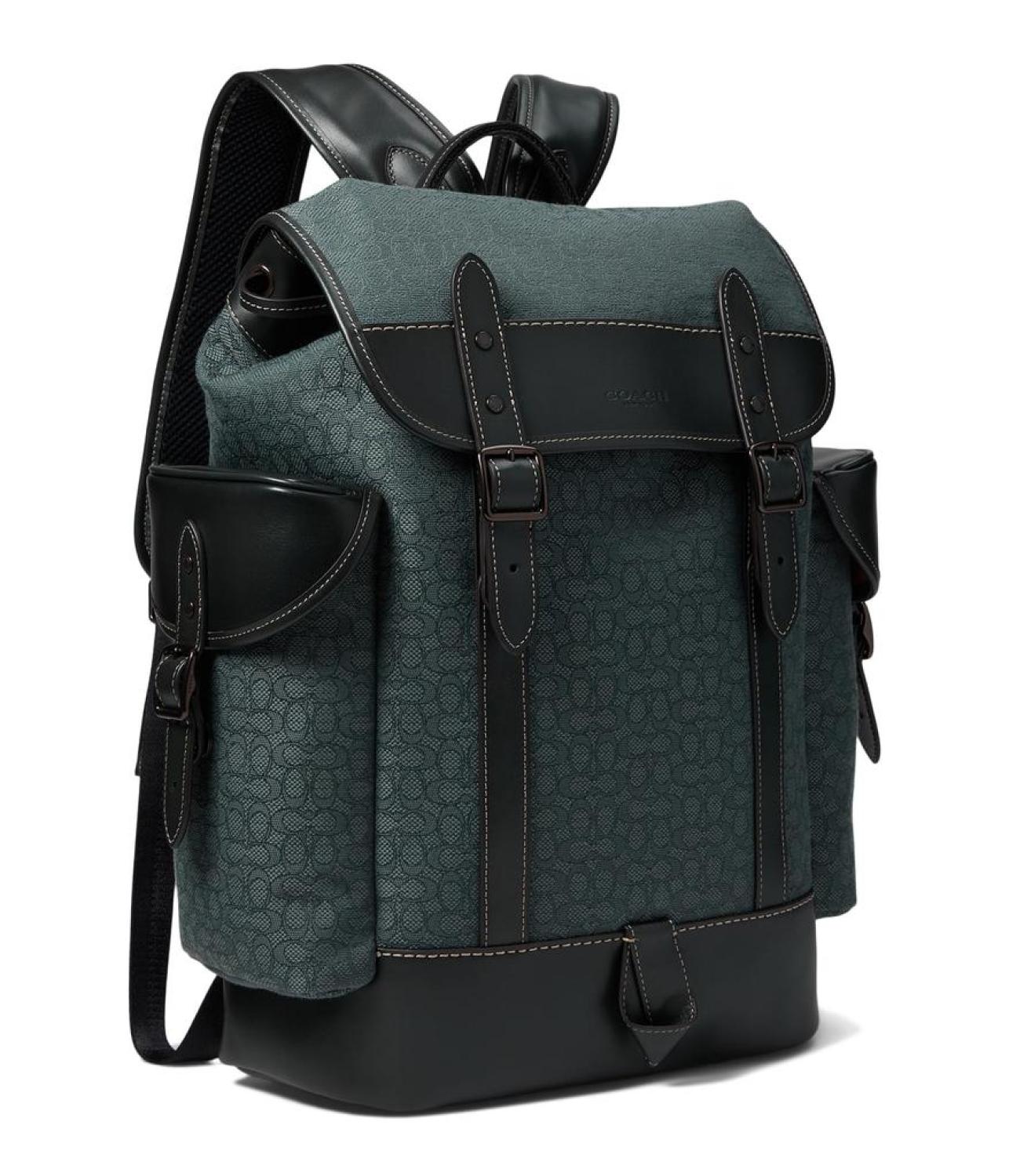 Hitch Backpack in Micro Signature Jacquard