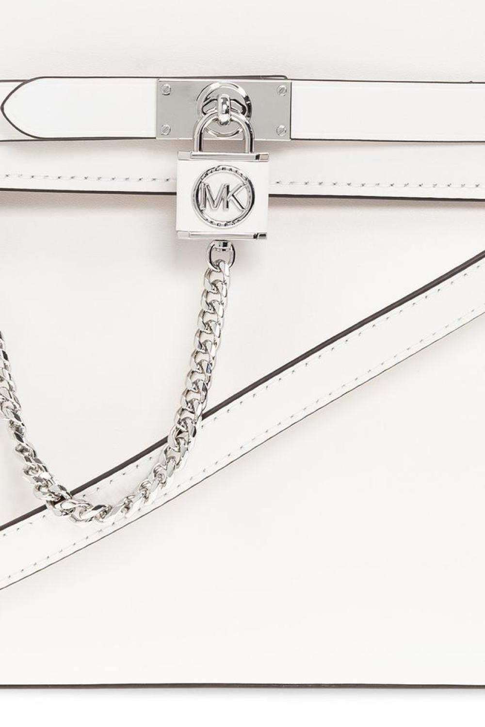 Michael Michael Kors Hamilton Legacy Chain Link Detailed Satchel Bag