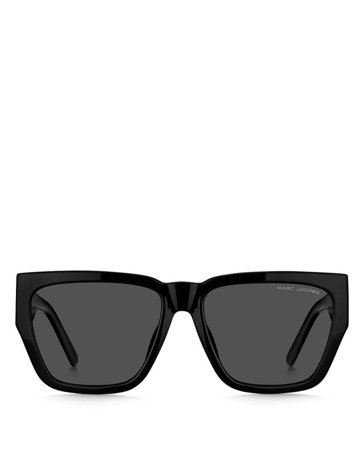 Marc Rectangular Sunglasses, 57mm