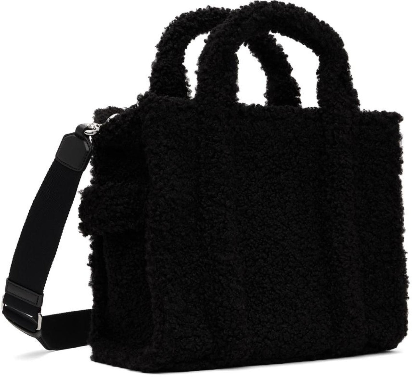 Black Medium 'The Teddy' Tote