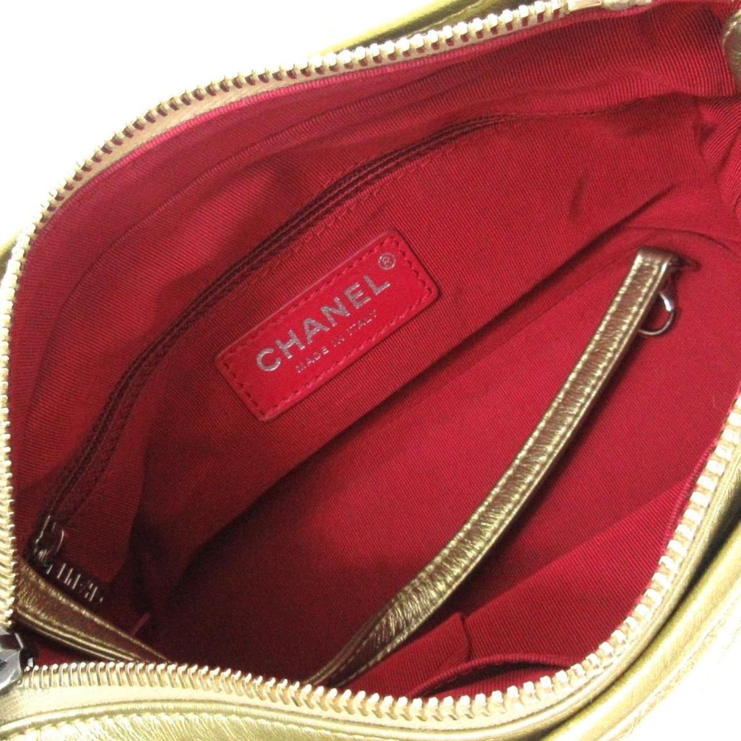 Chanel Gabrielle  Leather Shoulder Bag (Pre-Owned)