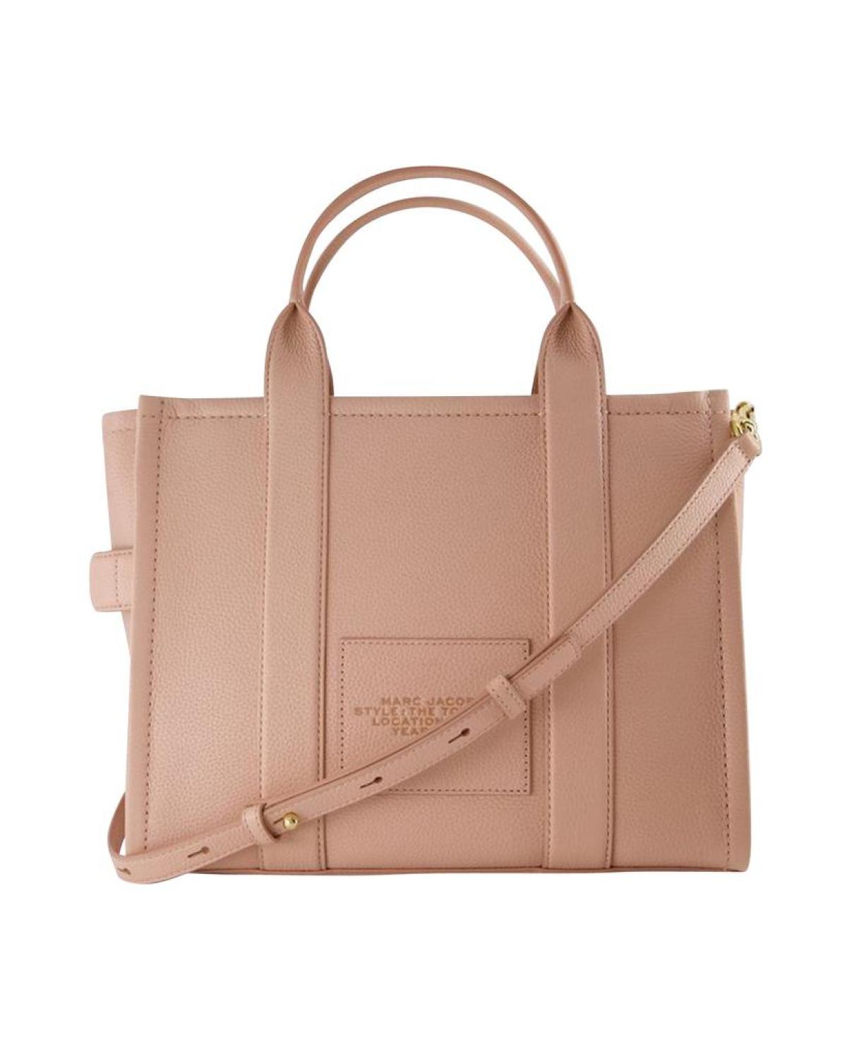 The Medium Tote Bag - Marc Jacobs - Leather - Pink