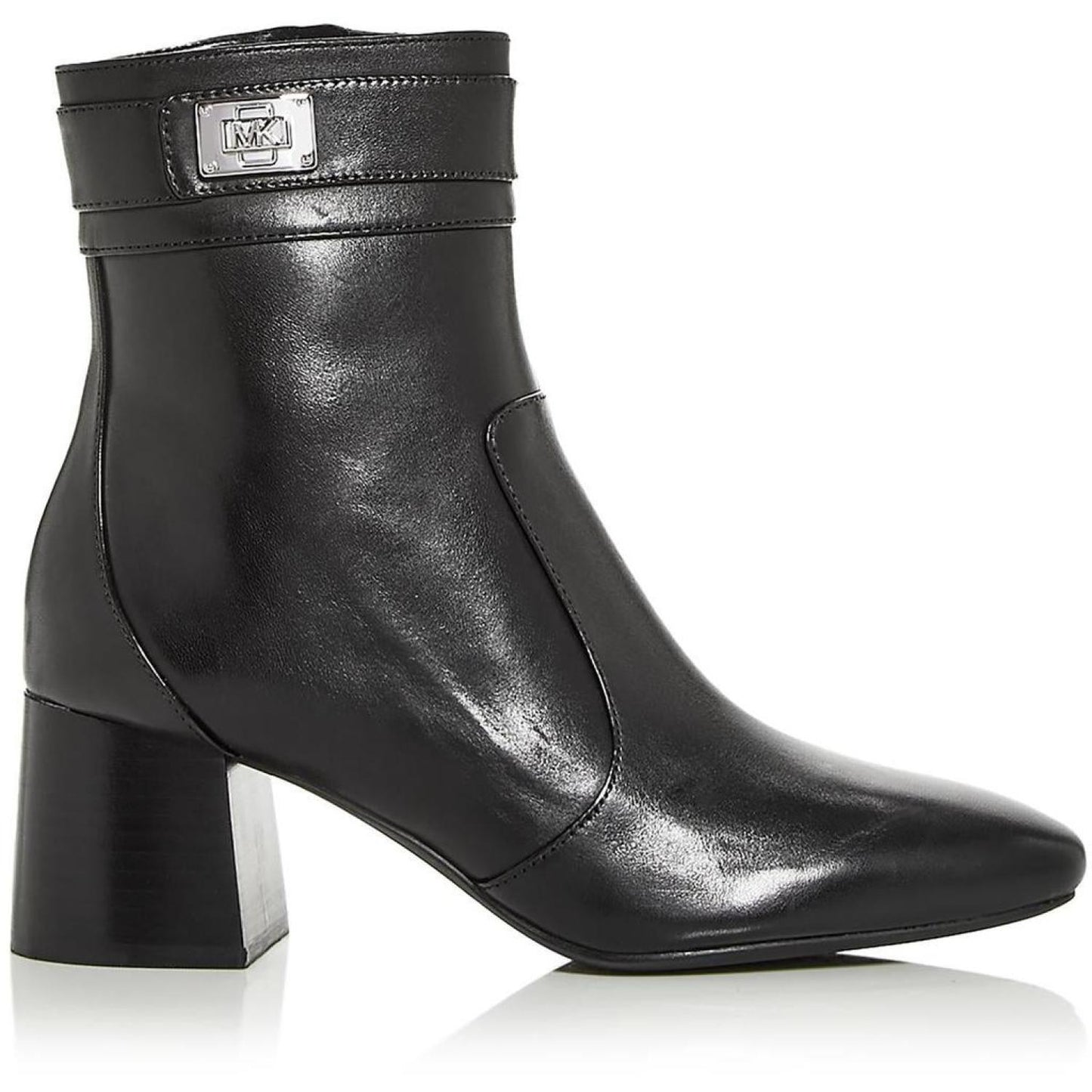 Padma Womens Leather Ankle Booties