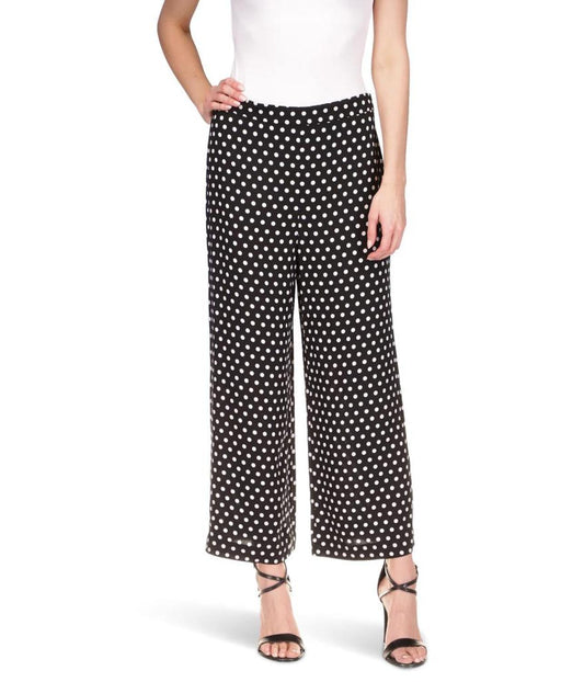 Polka Dot Wide Leg Pants