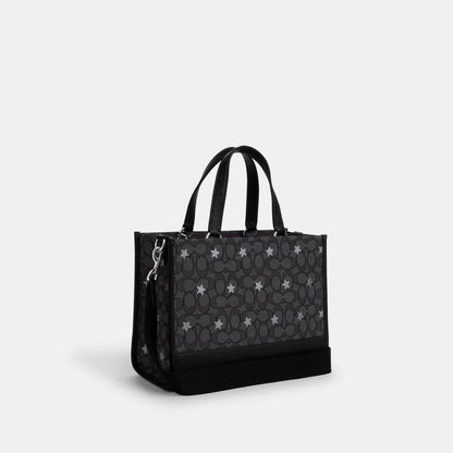 Coach Outlet Dempsey Carryall In Signature Jacquard With Star Embroidery