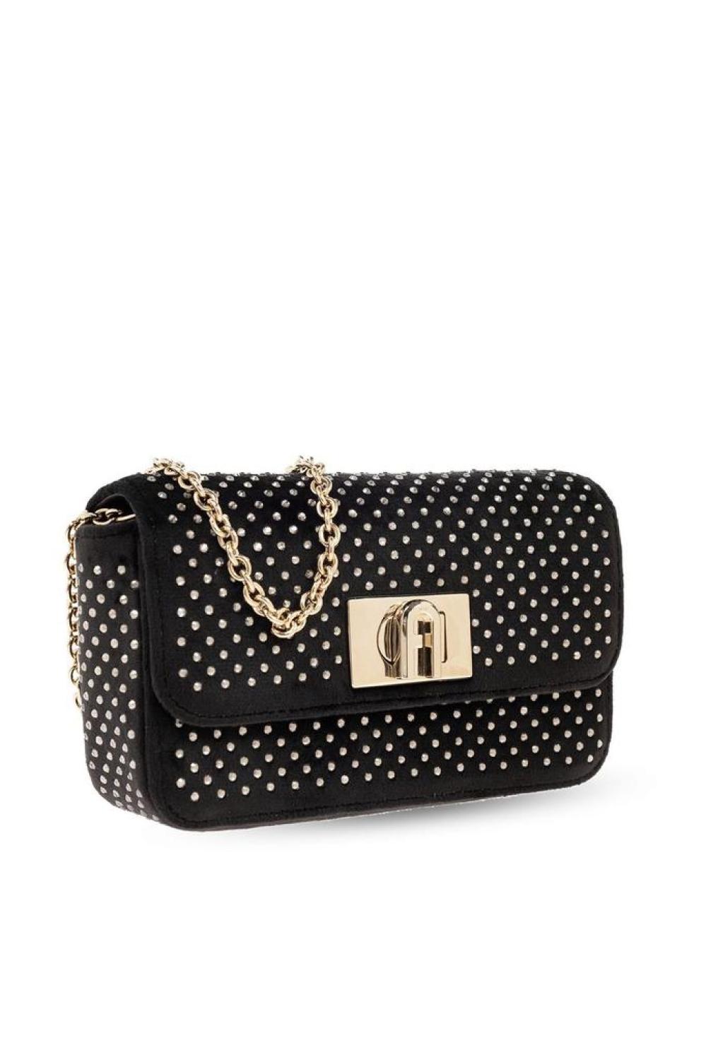 Furla 1927 Embellished Mini Shoulder Bag