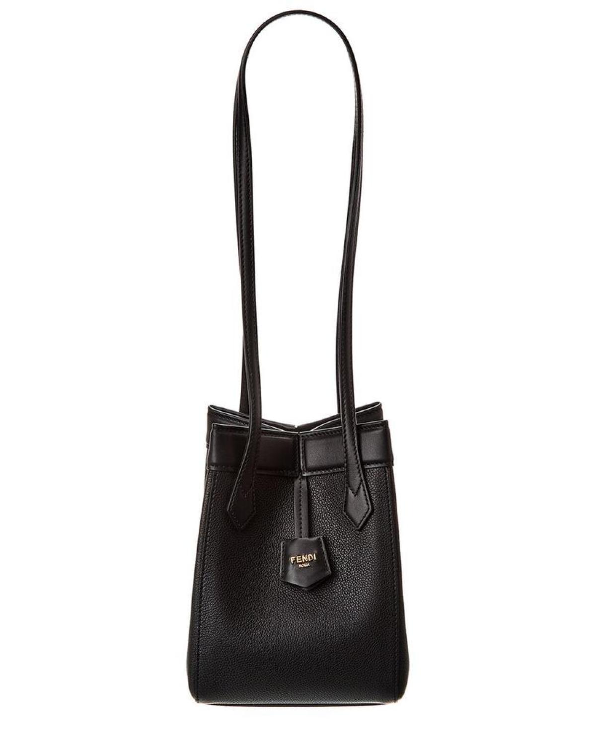 FENDI Origami Mini Leather Shoulder Bag