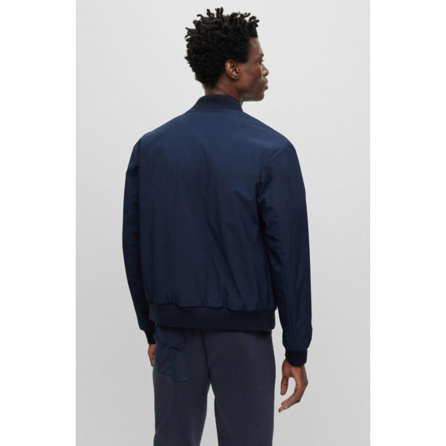 Regular-fit softshell jacket in water-repellent stretch fabric