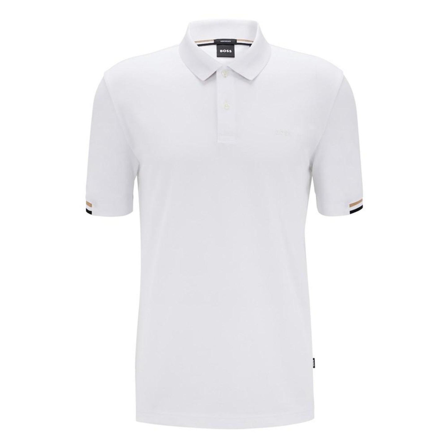 BOSS Men's Rubberized Logo Slim-Fit Polo Shirt