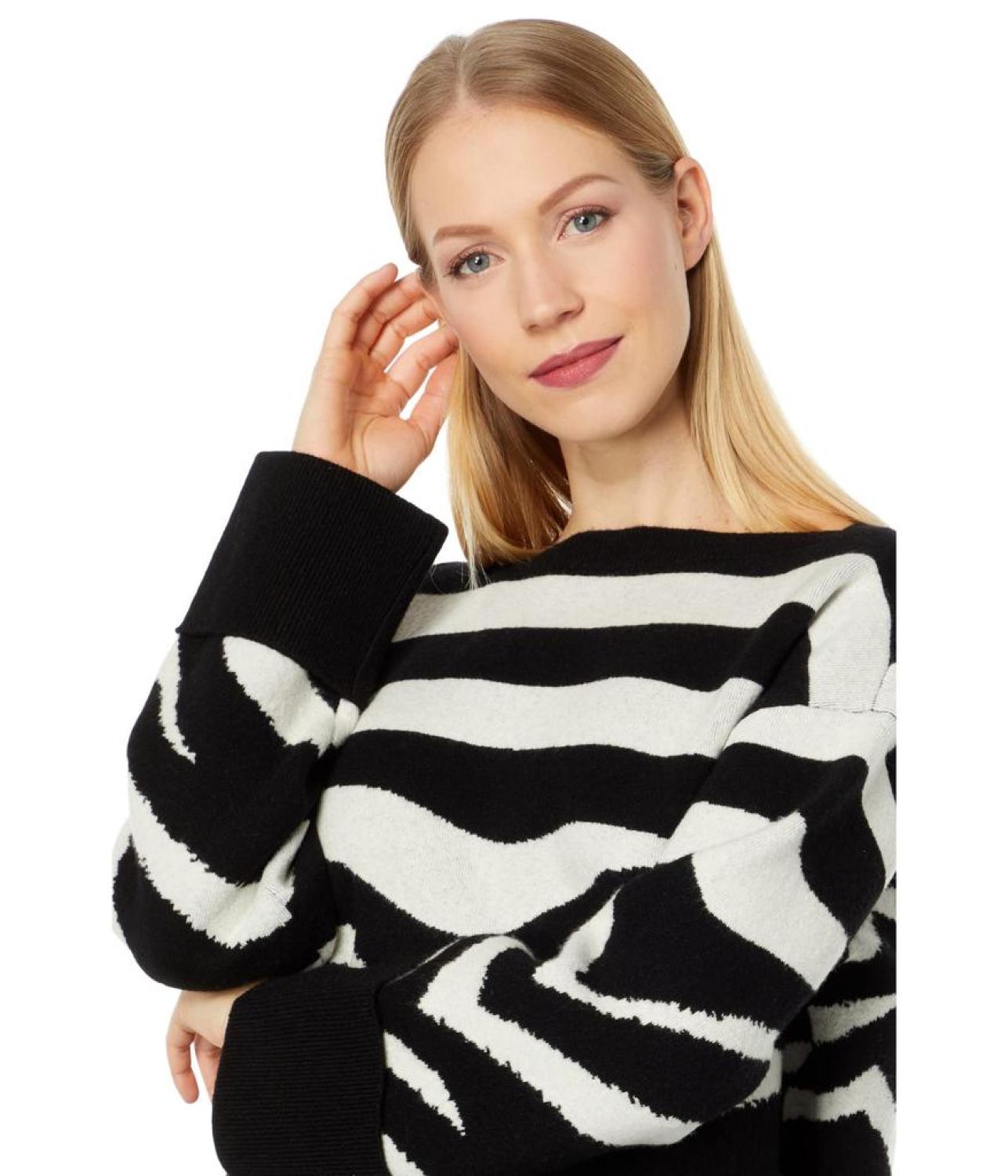 Bold Zebra Sweater