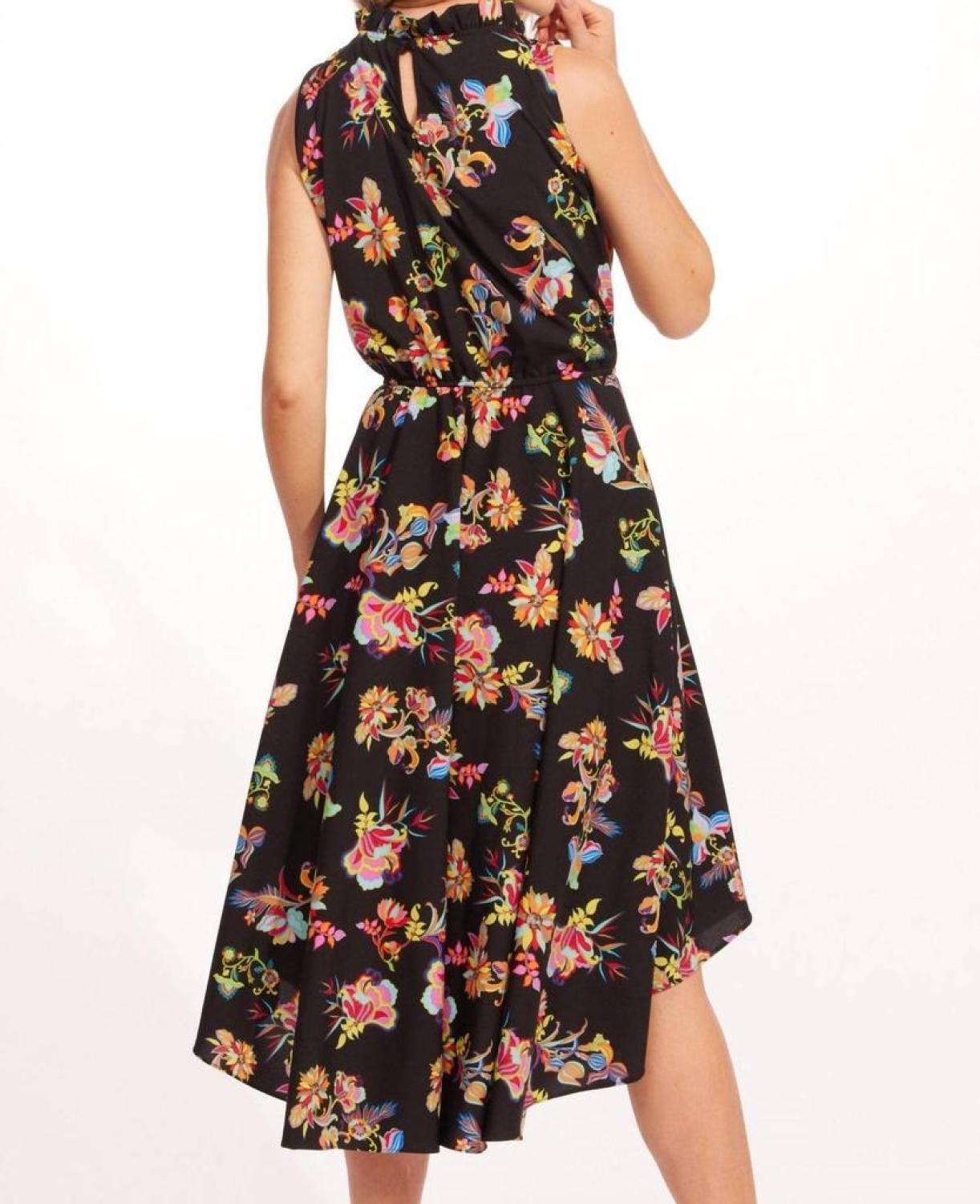 Shentel Dress In Midnight Floral