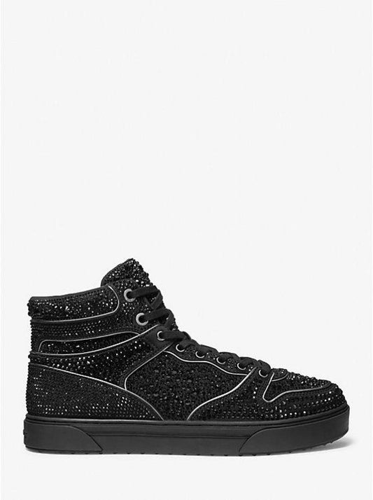 Barett Embellished Scuba High-Top Sneaker