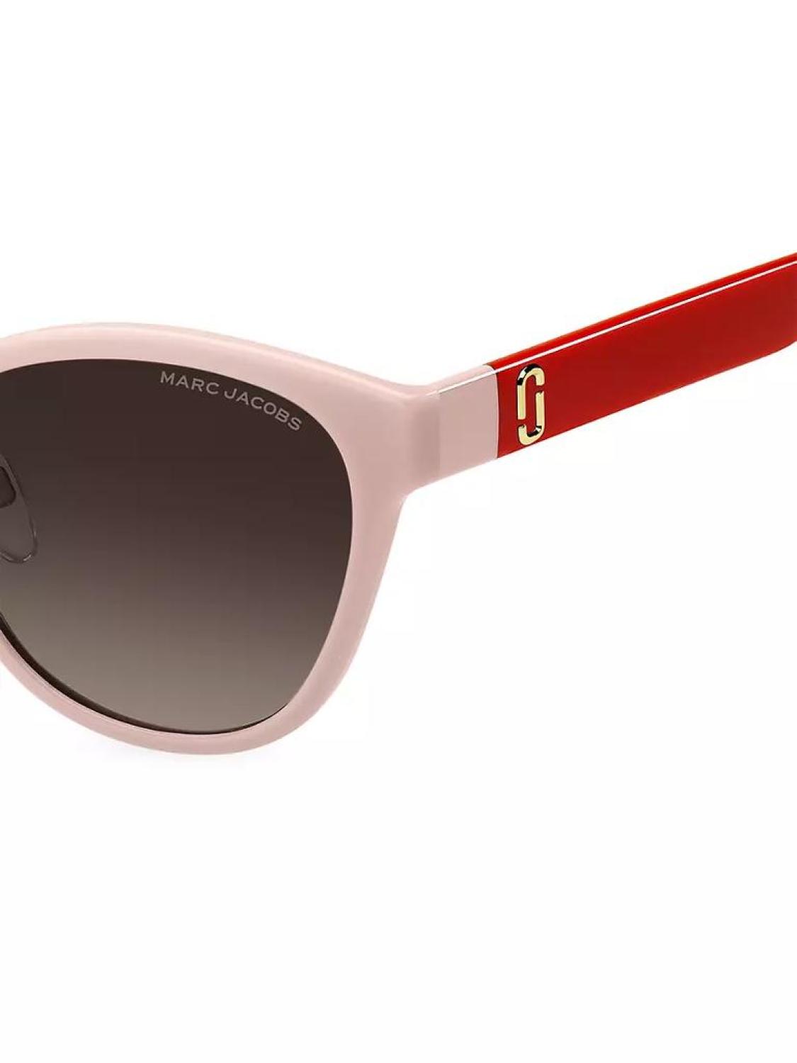 55MM Round Colorblocked Sunglasses