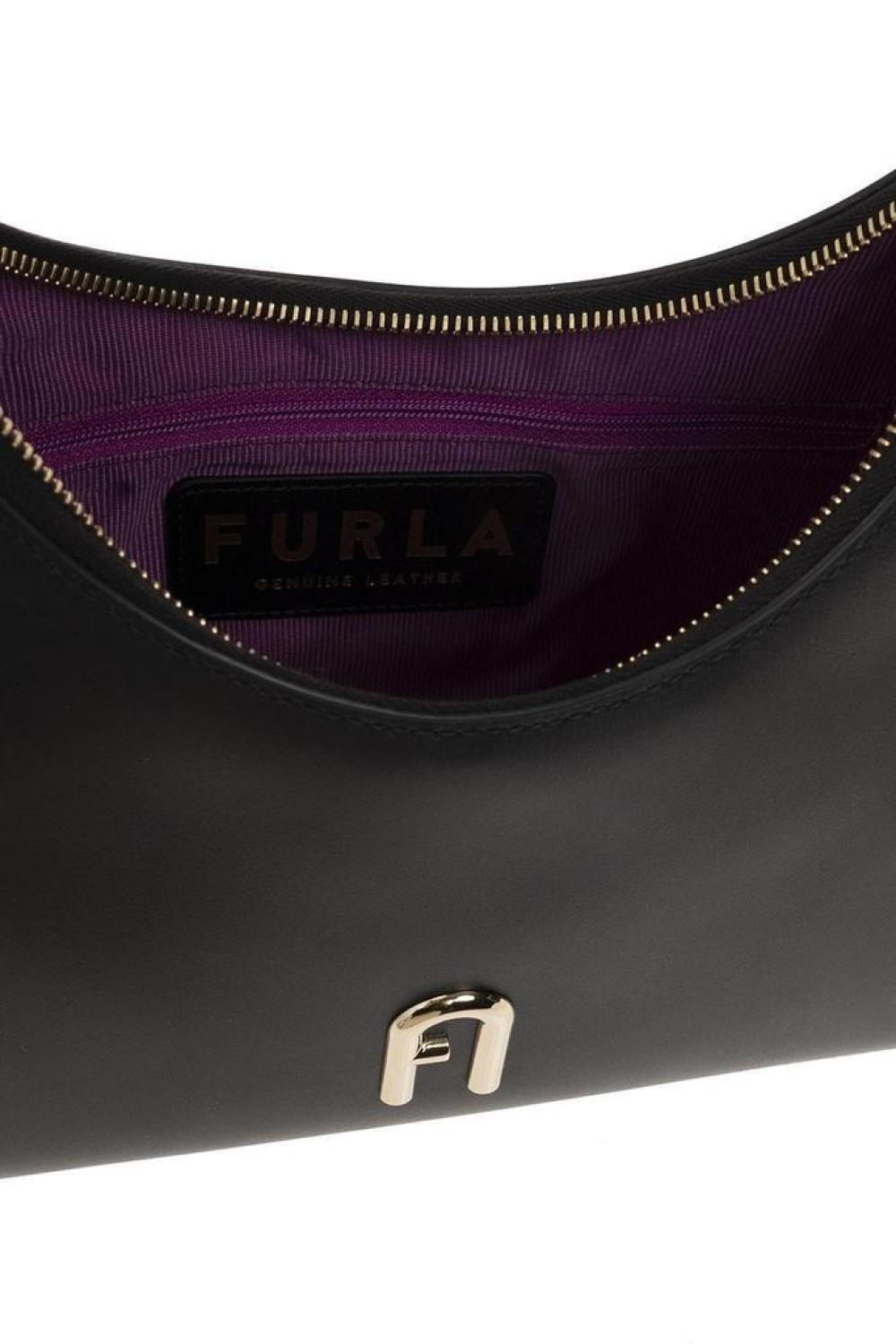 Furla Diamante Zipped Small Shoulder Bag