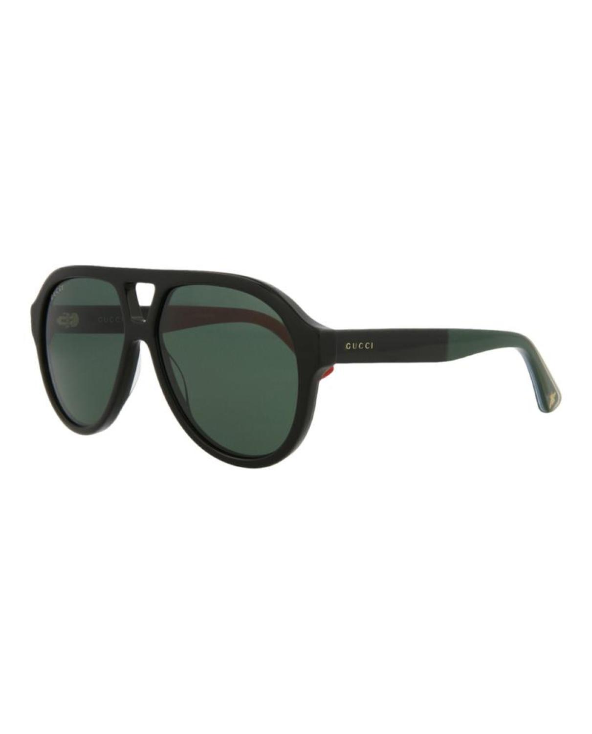 Aviator-Style Acetate Sunglasses