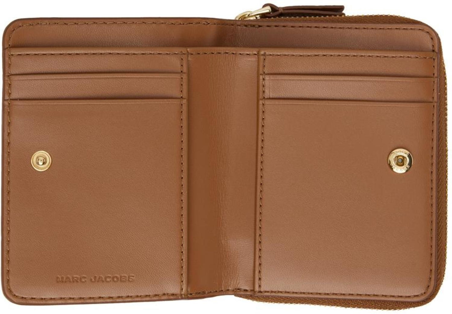 Brown 'The Leather Mini Compact' Wallet