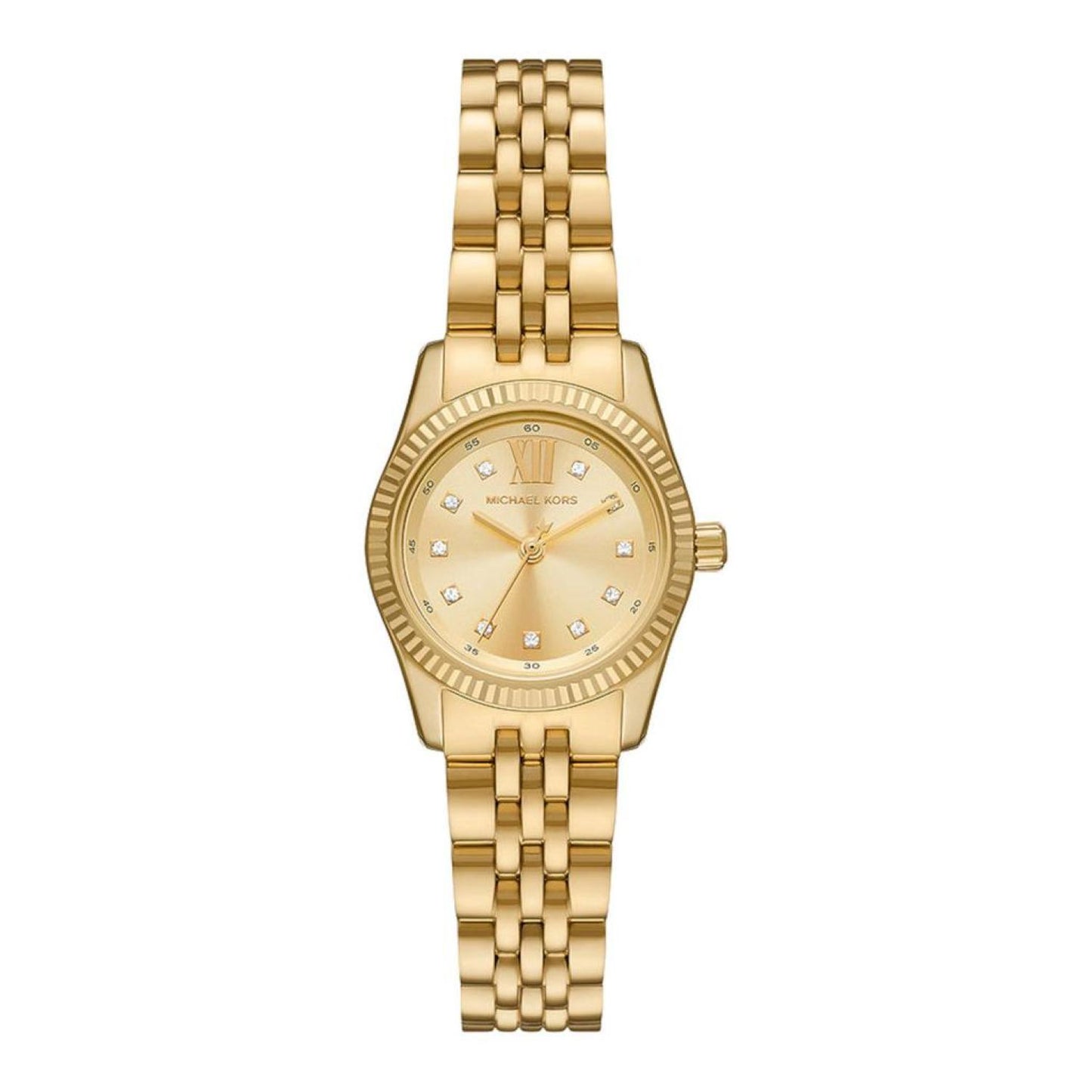 Michael Kors Women's Lexington Gold Dial Watch