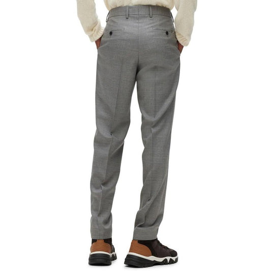 Men's Micro-Patterned Trousers