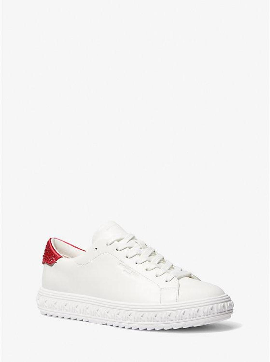 Grove Embellished Leather Sneaker