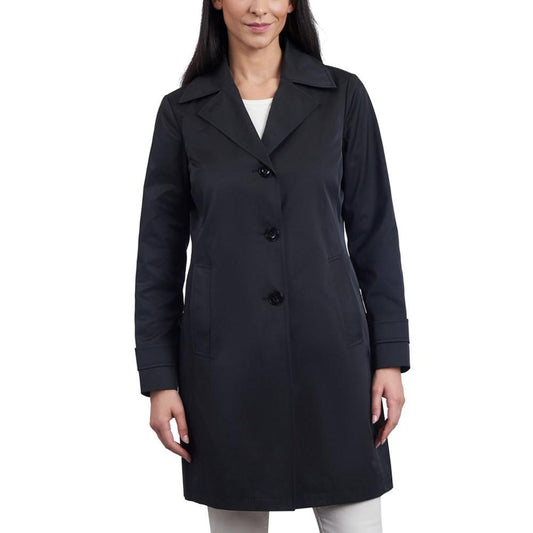 Women's Single-Breasted Reefer Trench Coat