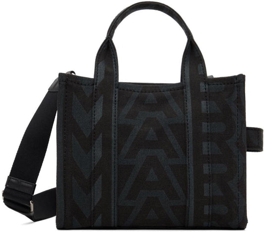 Black 'The Monogram Small' Tote