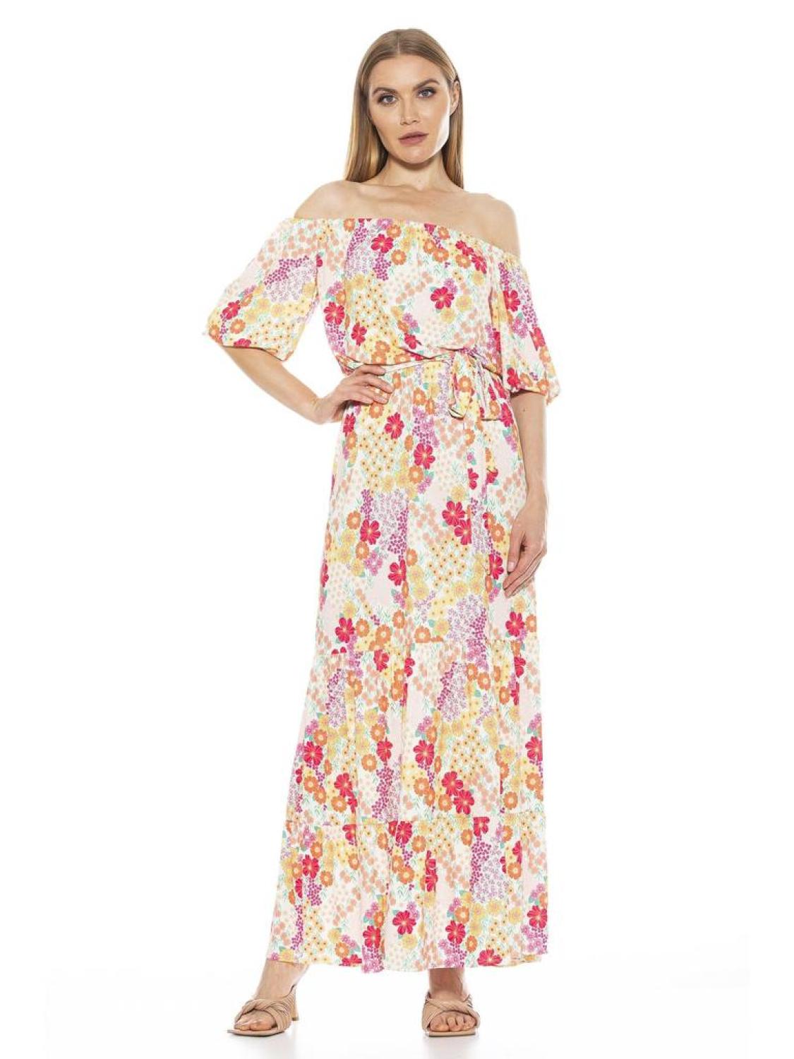 Harlow Floral Maxi Dress