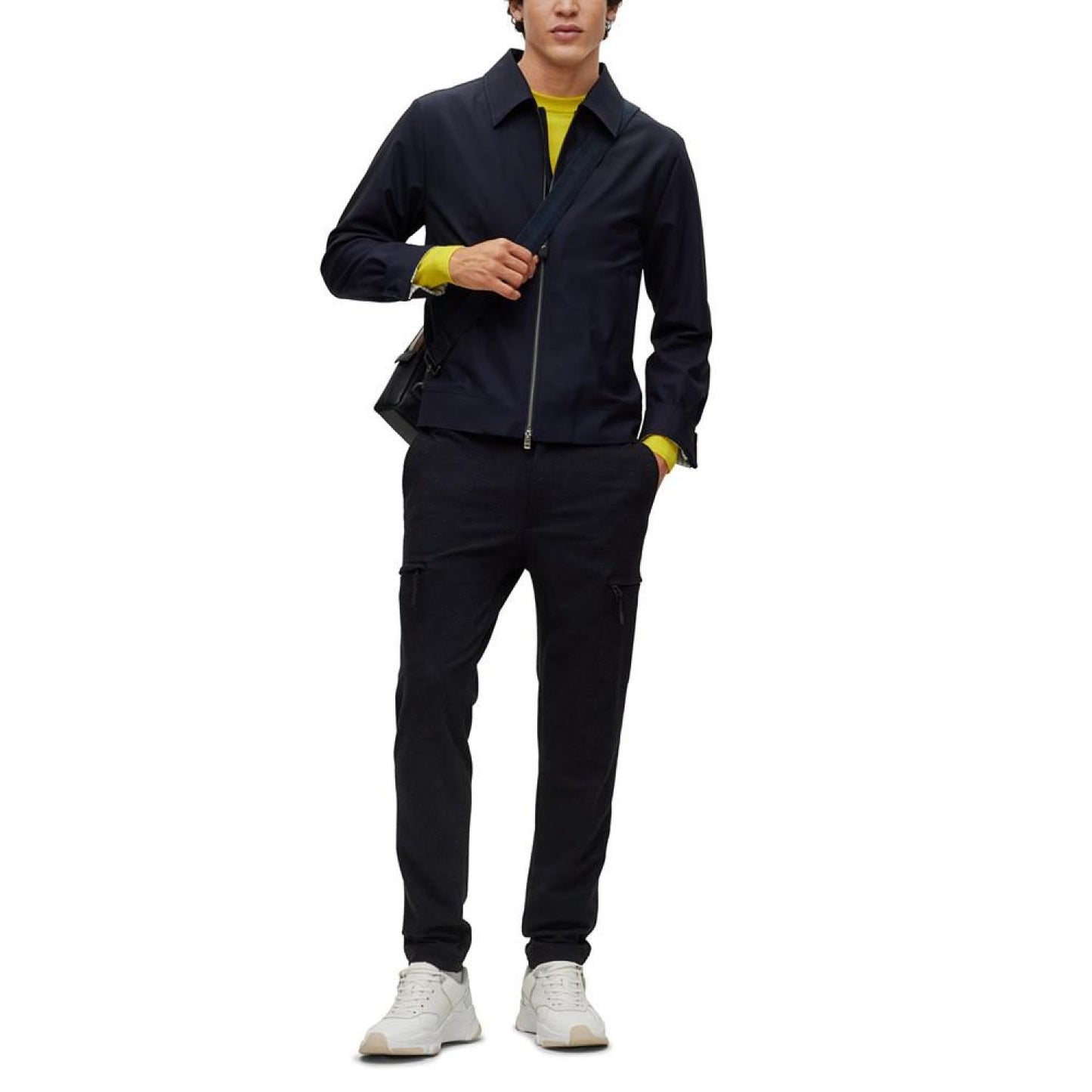 Men's Performance-Stretch Slim-Fit Jacket