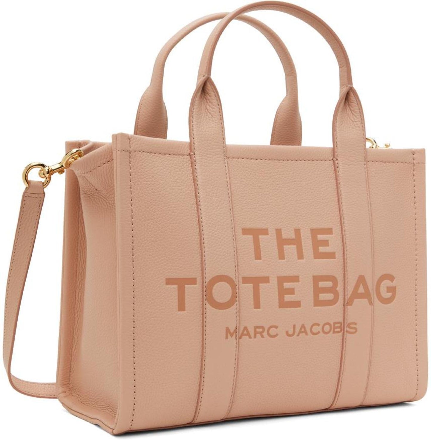 Pink 'The Leather Medium' Tote