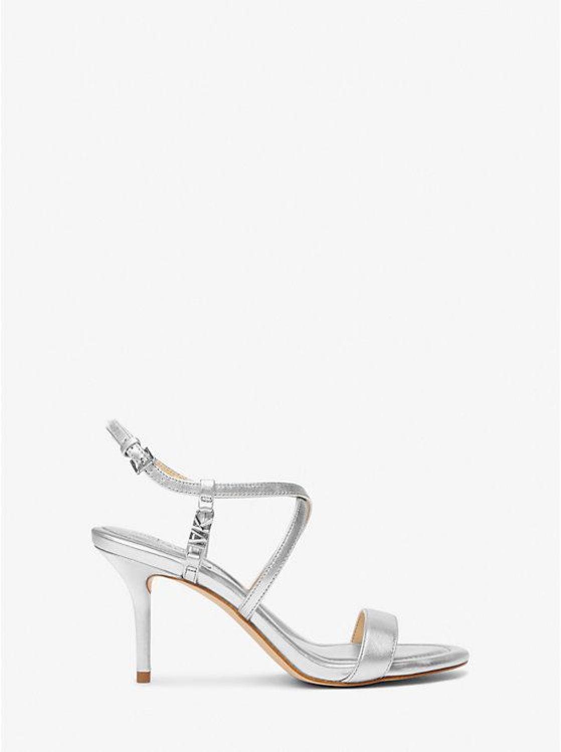 Veronica Metallic Leather Sandal