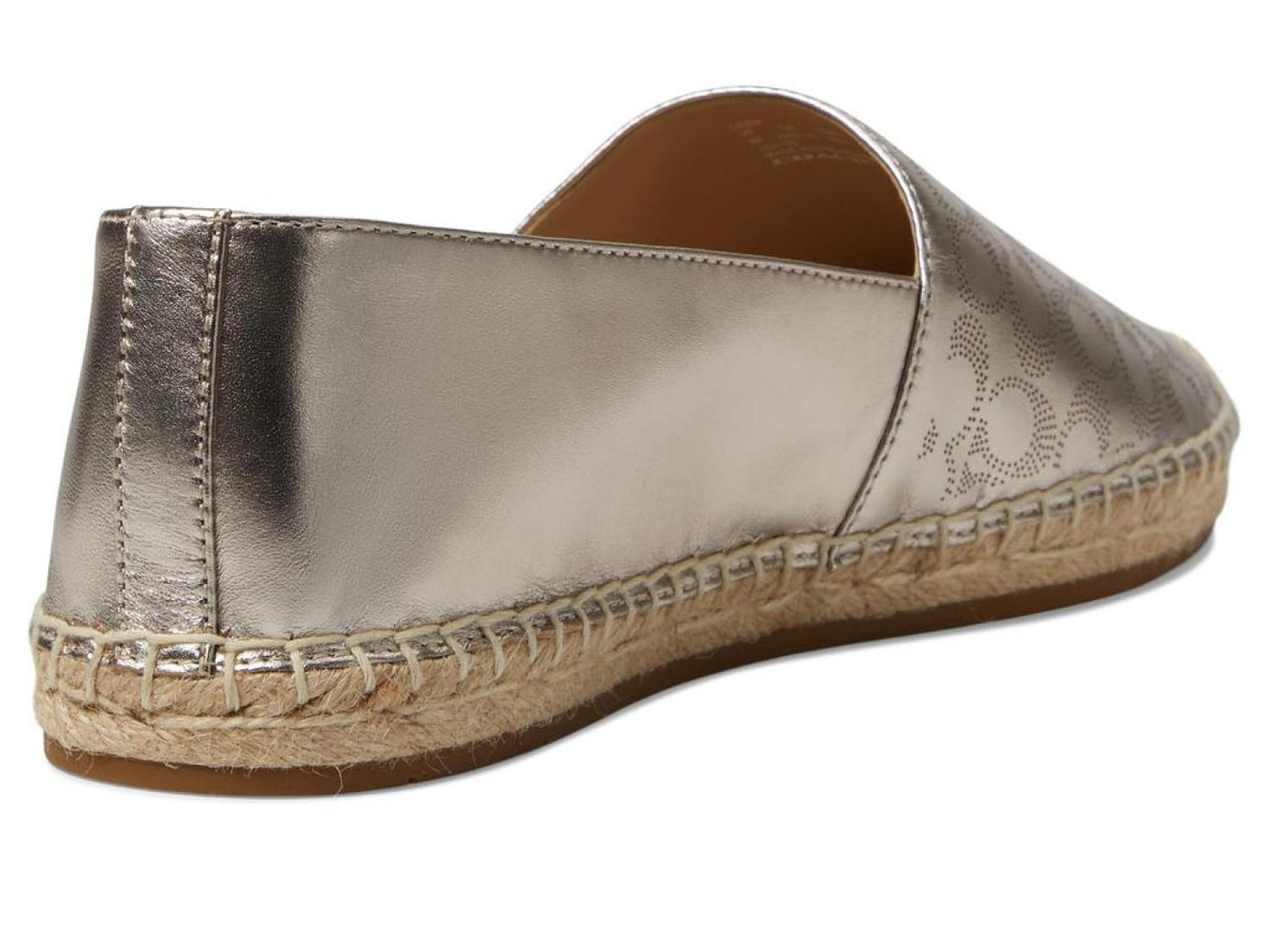 Carley Metallic Leather Espadrille