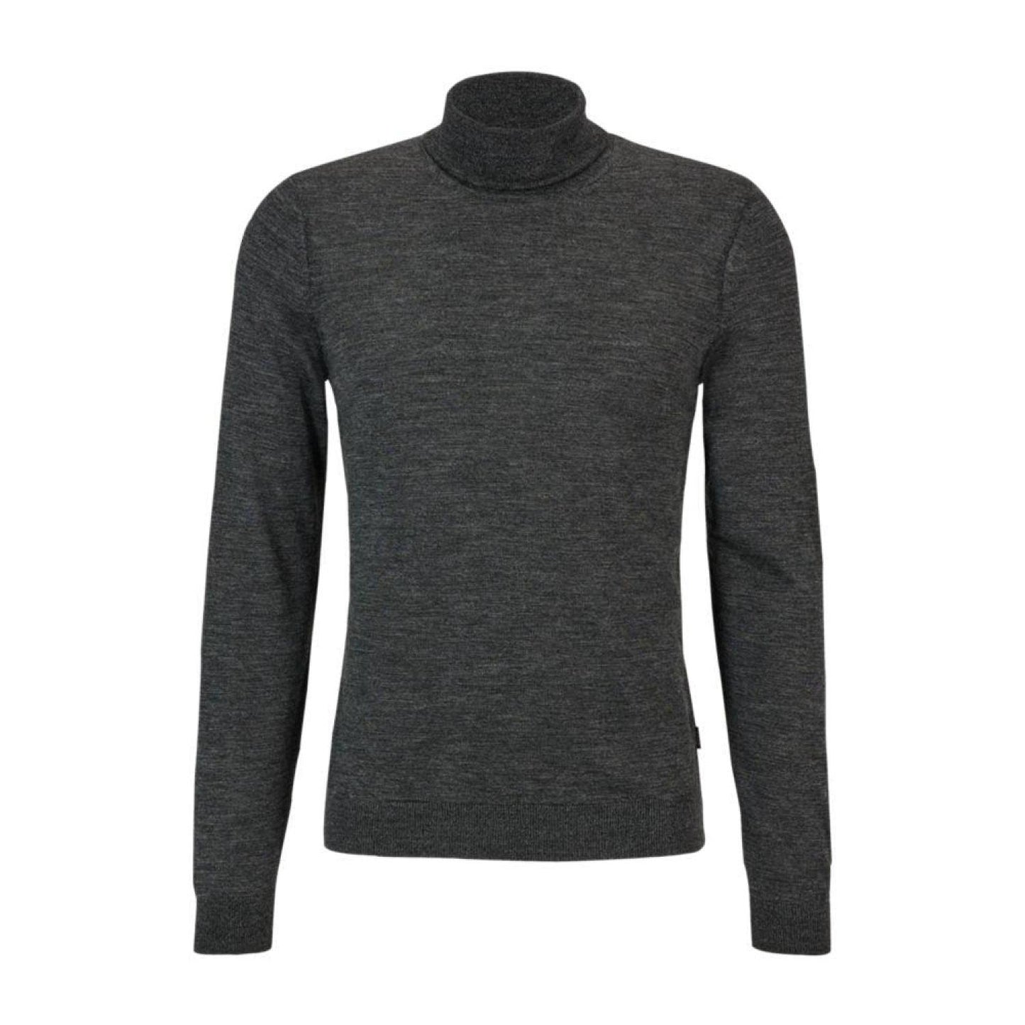 Slim-fit rollneck sweater in wool