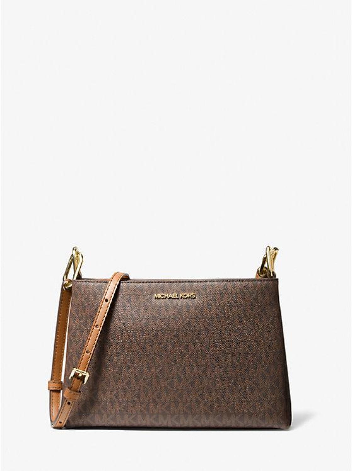 Trisha Medium Logo Crossbody Bag